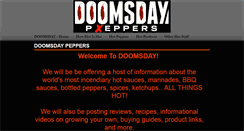Desktop Screenshot of doomsdaypeppers.com